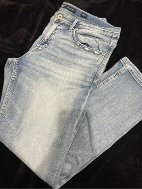 BKE Jake Straight Leg Distressed Jeans Men’s 36x32